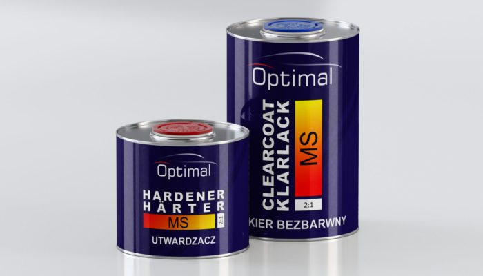 Exlak Optimal lakier bezbarwny clearcoat MS