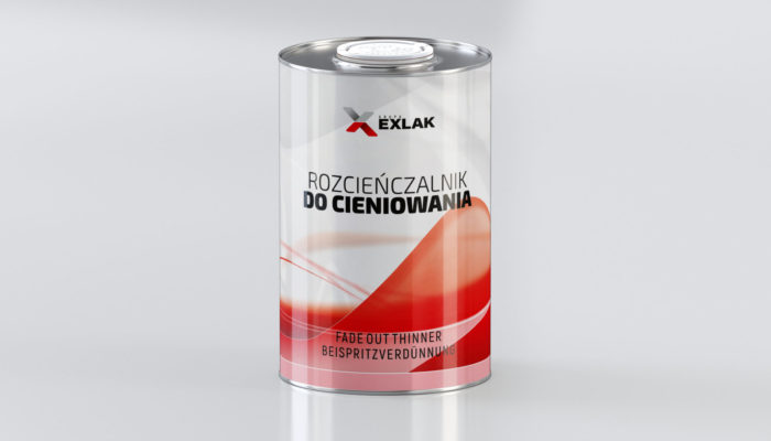 Exlak Rozcieńczalnik do cieniowania Fade out thinner 1L